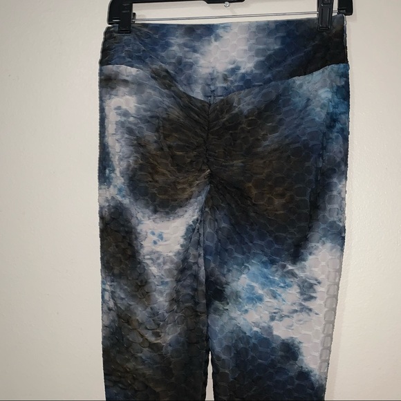NWT Anti Cellulite Tie Dye Leggings - Picture 8 of 12
